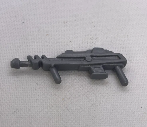Laser Rifle Gray Silver He-Man Master of The Universe MOTU Mattel Vintage