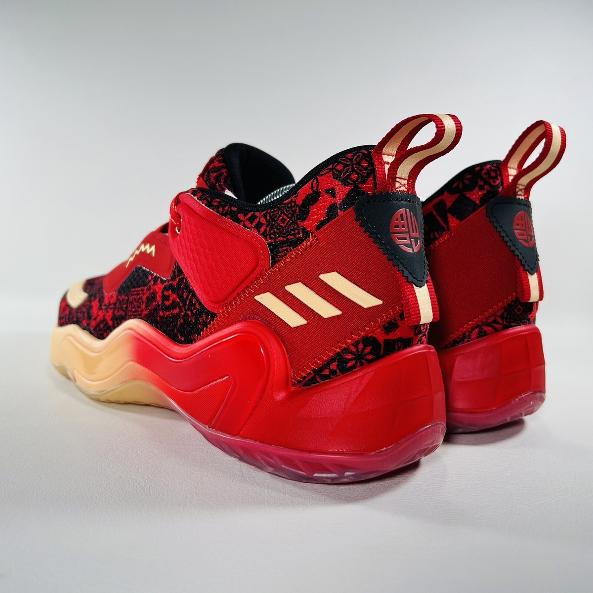 Adidas Lunar New Year D.O.N Issue 3 GCA Basketball Shoe Red Men