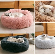 Dog Bed Super Soft Washable Long Plush Pet Kennel Cat Bed
