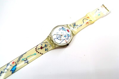 Swatch Watch - GK207 - FLOWERS Swatch Watch GK207  main image 2