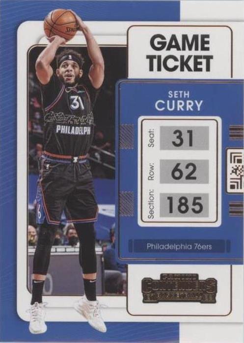 サイスニード選手カード 2021-22 Panini Contenders - Seth Curry #57 for sale | eBay