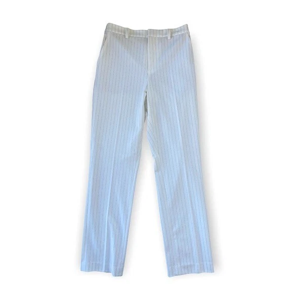 Uniqlo pinstripe trousers discount