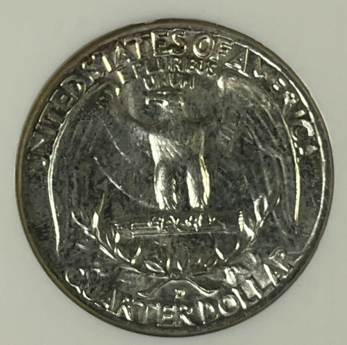 1962 D Washington Quarter NGC MS 65 - Picture 3 of 4
