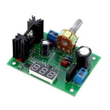 AC/DC LM317 Buck Step-down Voltage Regulator Power Supply Module LED Voltmeter-
