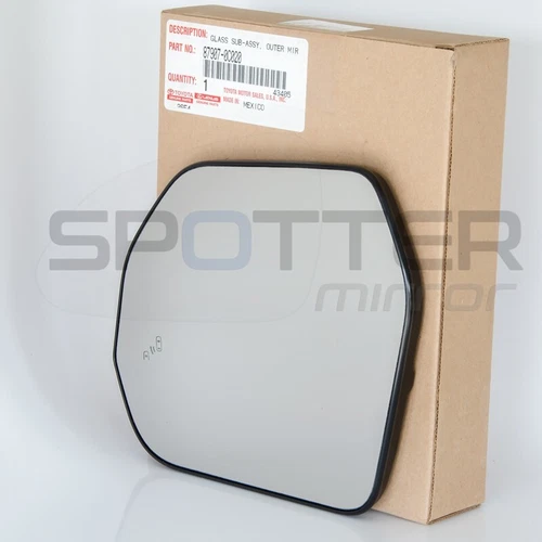 OEM Mirror Glass for 2022-2026 Toyota TUNDRA SR SR5 fits Driver Left LH Side