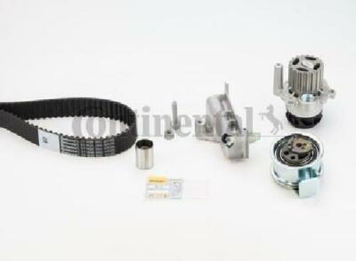 Original CONTINENTAL CTAM Wasserpumpe + Zahnriemensatz CT1028WP10 für Audi Seat
