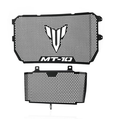 For Yamaha MT-10 Motorcycle Radiator Grille Guard Cover And Oil Cooler Guard Set