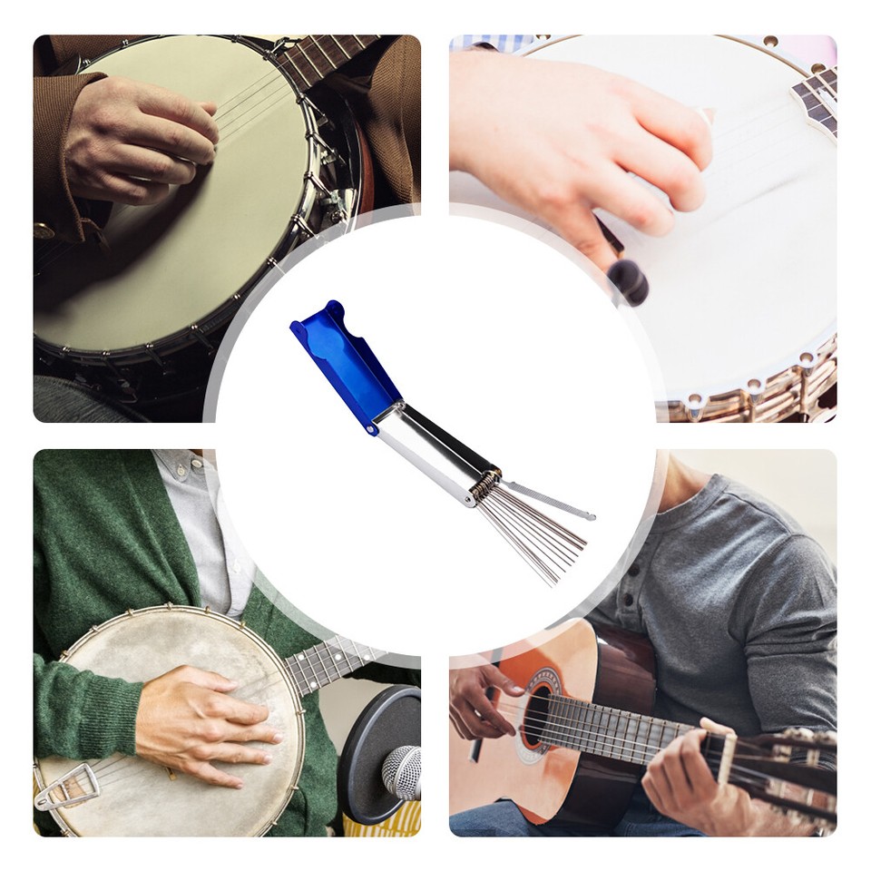 Guitar Nut Bridge File Set Portable Guitar Nut Slotting File Saw Rods