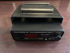 Vintage MICRONTA Road Patrol XK Dual Superheterodyne Radar Detector 22-1611 Used