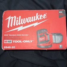 Milwaukee 2648-20 M18 Variable Speed 5" Random Orbit Sander$200 Retail Price