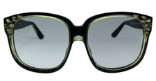 RARE VINTAGE EMMANUELLE KHANH Paris MODEL 8080 SUNGLASSES KHAKI MINT CONDITION