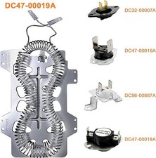 DC47-00019A Dryer Heating Element DC47-00018A DC96-00887A DC47-00016A DC32-00007
