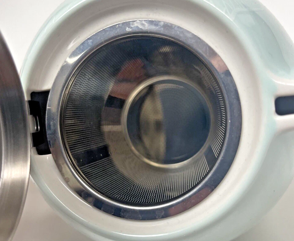 Tea Forte Lotus Water Lily Green Teapot With Infuser Loose Leaf - Image 4 of 4