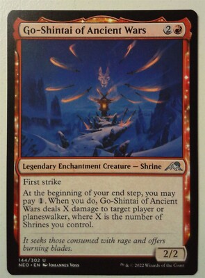 Go-Shintai of Ancient Wars *Uncommon* Magic MtG x1 Kamigawa Neon Dynasty