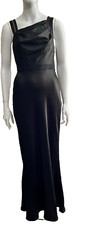 Jenny Packham black evening gown with studded straps, UK 8, US 4, EU 36