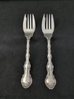 1 Gorham Strasbourg Sterling Silver Salad Fork 1897 Monogram
