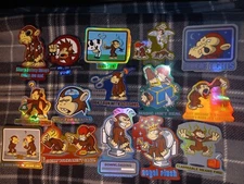 BAD MONKEY Vending Machine Stickers 2004 ODM Full Set Vintage