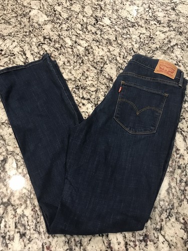 Womens Levi's 315 Shaping Boot Cut Jeans Stretch Dark Denim Size 30 Waist |  eBay