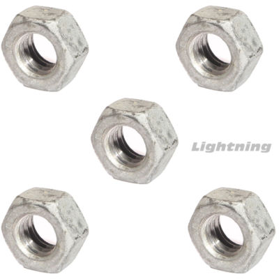 100 écrous Hexagonaux Galvanisés à Chaud Grade A307 1/2-13 - Marque Fastenere