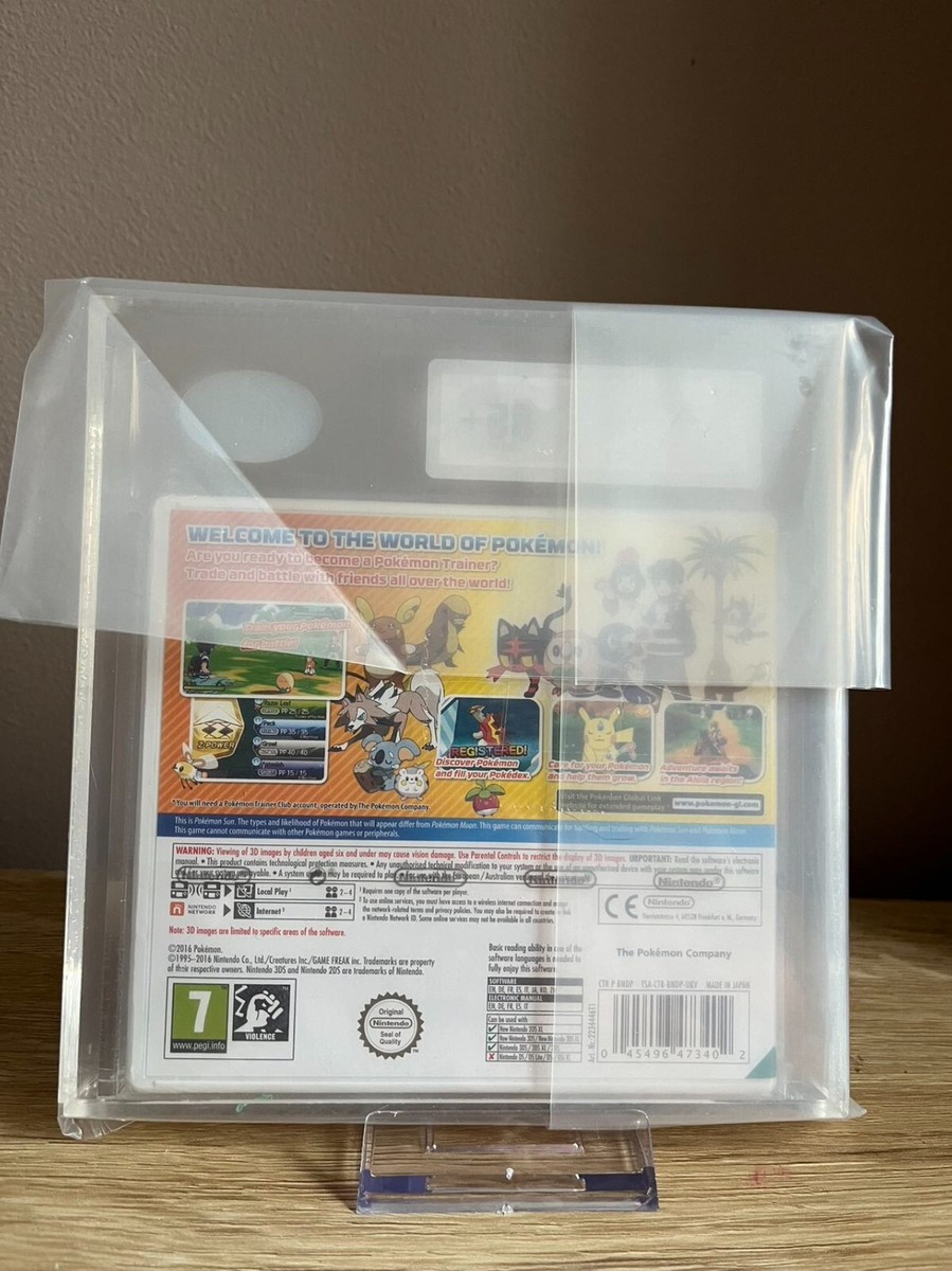 Pokemon Ultra Soleil Sur N3DS – UKG Graded 85+ (PAL)