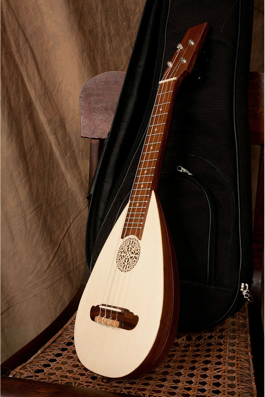 BaroqUlele Round Back Ukulele Concert Size Uke Lute w/ Tuner eBay