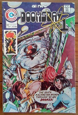 DOOMSDAY +1 2, EARLY JOHN BYRNE, CHARLTON COMICS, SEPTEMBER 1975, FN-