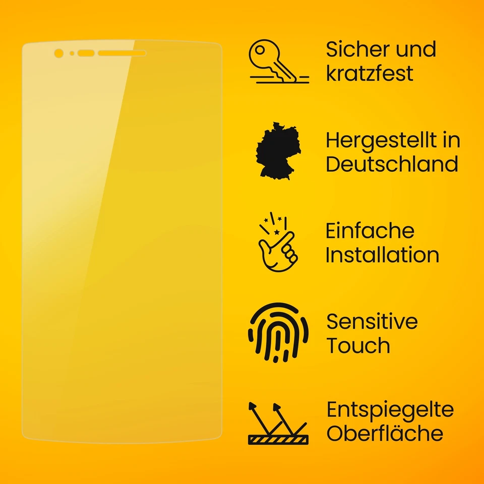 atFoliX 3x Displayfolie für OnePlus One Schutzfolie matt&stoßfest Folie - Bild 3 von 4