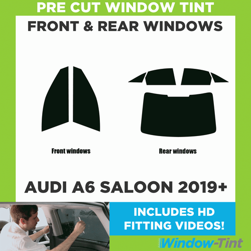 For Audi A6 4-door Berlina 2019+ Full Pre Cut Window Tint Kit Front & Rear Film - Picture 1 of 5