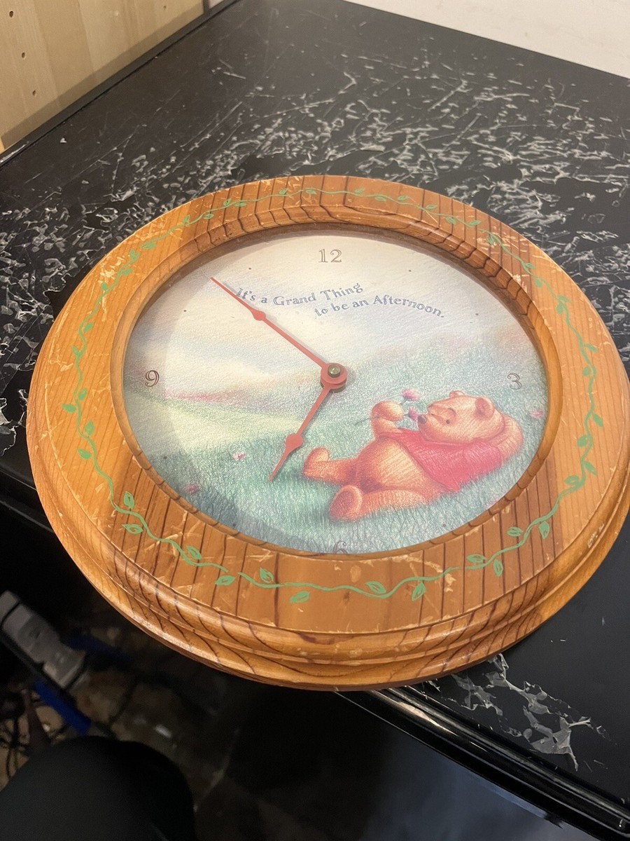 Disney Winnie The Pooh Wall Clock,It's a Grand Thing to be an
