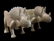 Tricerataco Taco Holder Dinosaur Kids Funware Triceratops 2 Tacos set of 2