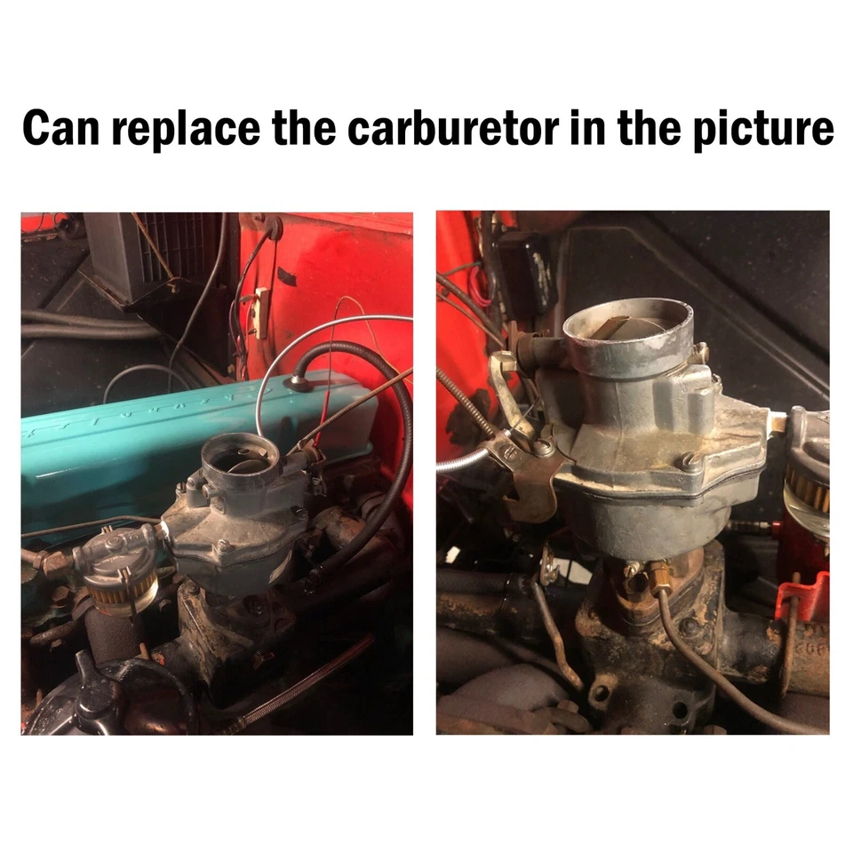 Rochester B model 1 barrel Carburetor 1950-1959 Chevy 235 ci 1932-1952 216 ci - Image 2 of 4