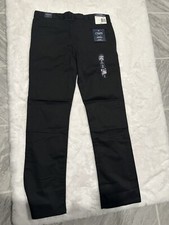 NWT Chaps Boys Size 18 Husky 001 Black