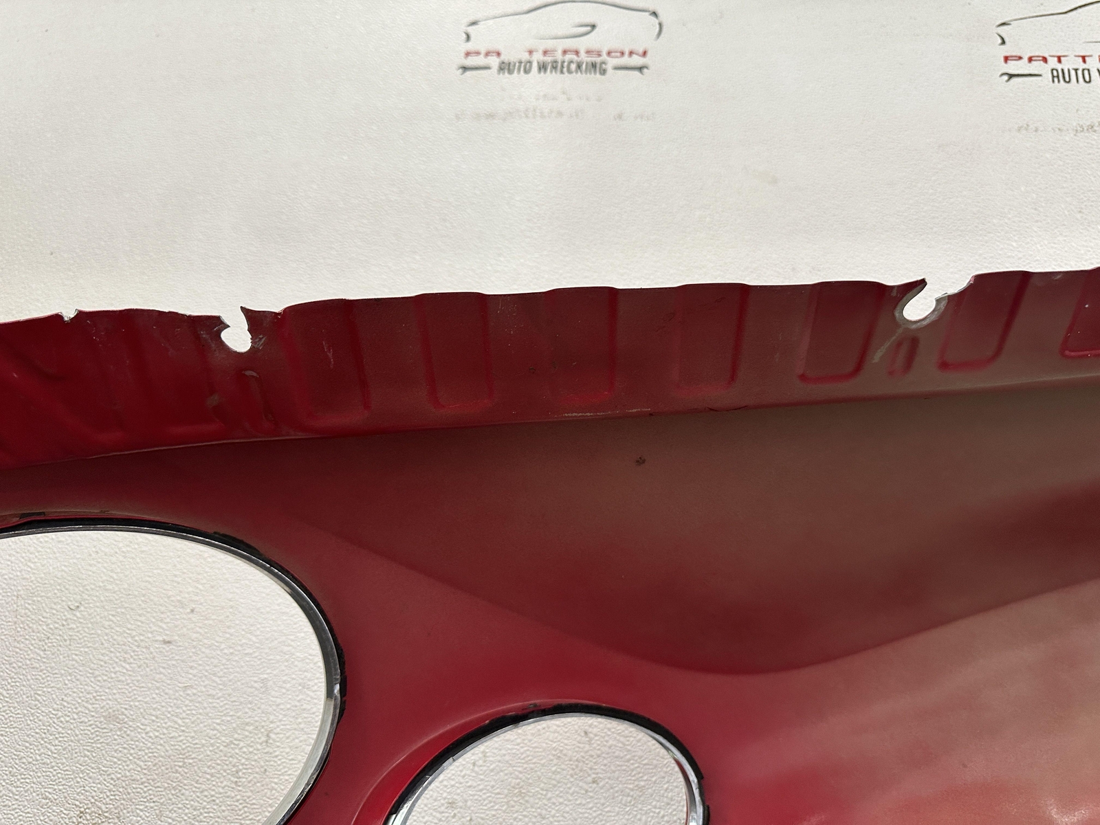 11-17 BENTLEY CONTINENTAL GT FRONT PASSENGER RIGHT FENDER DRAGON RED PEARL 6336