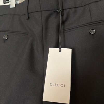 20SS ミケーレ期 GUCCI ETEROTOPIA モヘア混 スラックス - パンツ