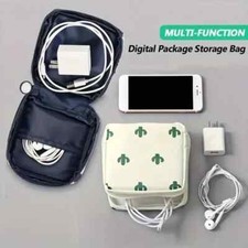 4pc Waterproof Polyester Travel Toiletry Bag - Multi-Functional Cosmetic Pouch