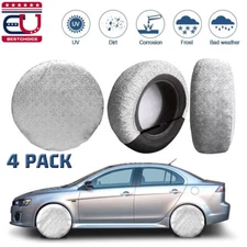 4PCS 27-29" Waterproof Tire Covers Wheel & Tyre RV Trailer Camper Sun Protector