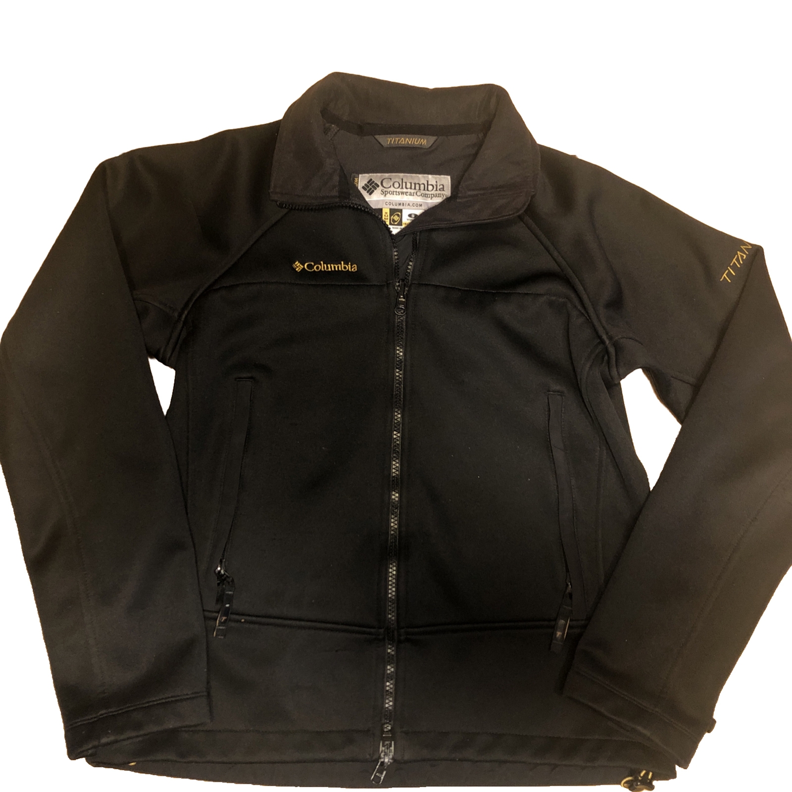 Women’s Soft Shell Titanium Columbia Jacket Small - image 1