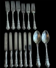 937 G Grams ALL Sterling Silver GORHAM BARONIAL OLD Set KNIVES 100% Sterling