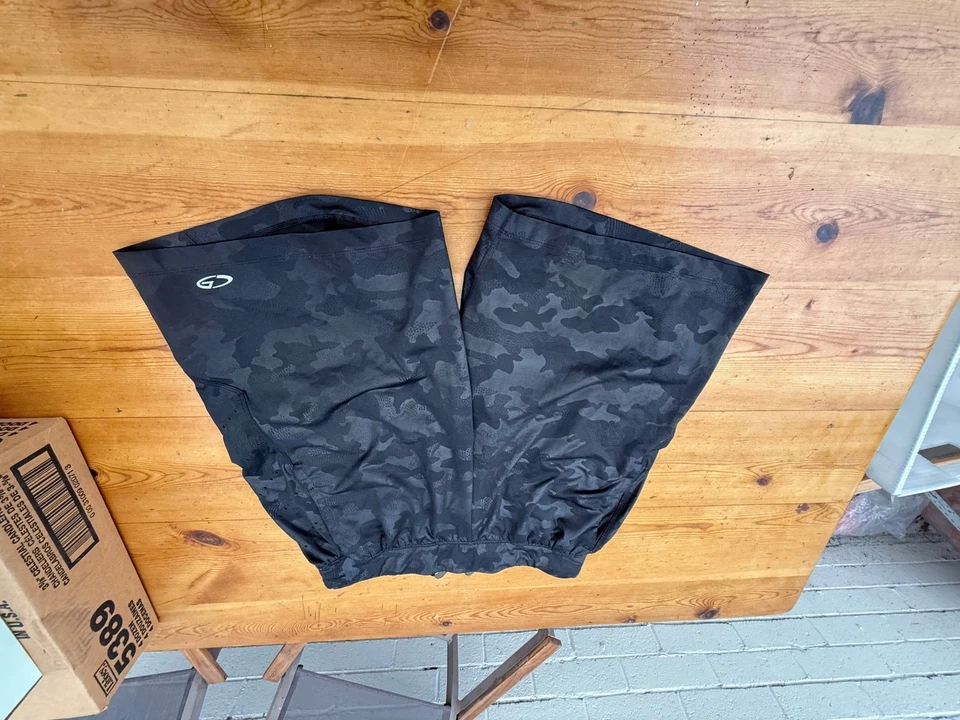 Champion Shorts Mens L BLACK  Camo Camouflage Double Dry Athletic Gym F2 - Image 2 of 4