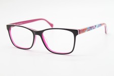 NEW VERA BRADLEY CORA IMPRESSIONISTA IMT BLACK PINK AUTHENTIC EYEGLASSES 53-15