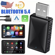 Wireless Android Auto  CarPlay Adapter  Ultra-Fast USB Smart Dongle Box