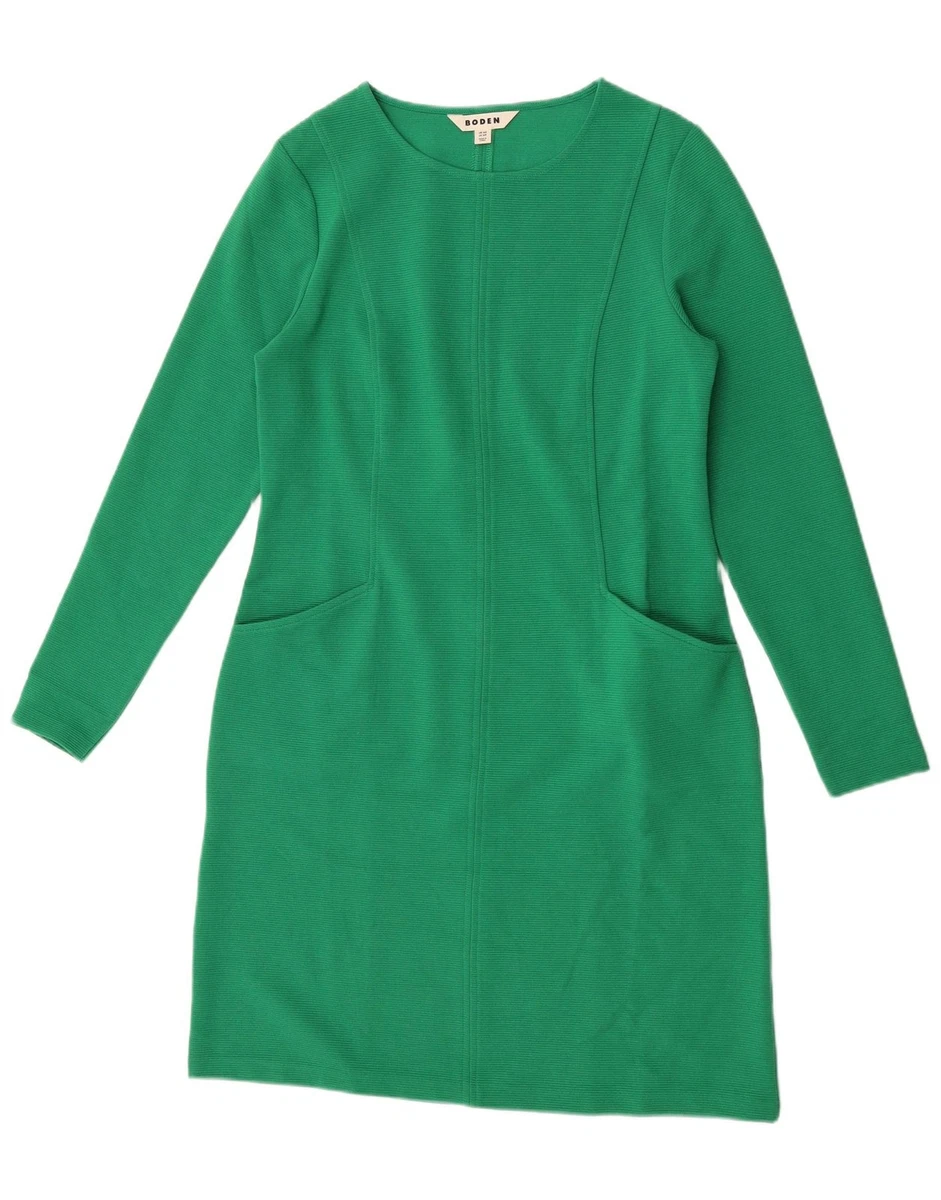Green Shift Dresses With Pockets for sale