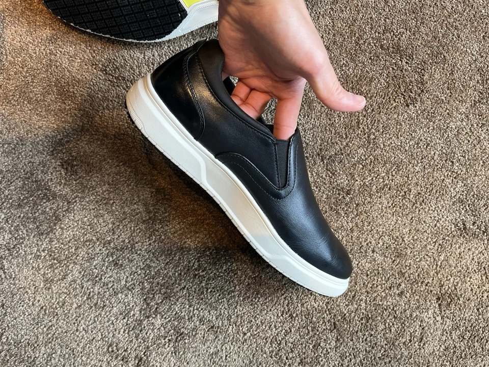 Florsheim Work Slip Resistant Slip On Shoes Clogs Chef Steel Toe Size 10.5 Wide - Image 4 of 4