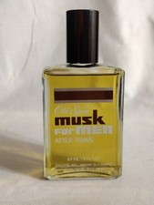 Old Spice Musk For Men After Shave Splash 3.0 Oz. By Shulton. Vintage