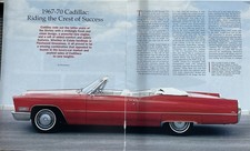 1967 1968 1969 1970 Cadillac Deville 12 Page Article Fleetwood