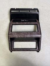 1980-86 Ford F150 F250 Bronco Xlt Woodgrain Radio Dash Dashboard Trim Bezel 1980-86 Ford F150 F250 Bronco Xlt Woodgrain Radio Dash Dashboard Trim Bezel