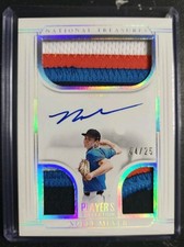 2025 Panini National Treasures Players Collection NOBLE MEYER Jersey Auto /25