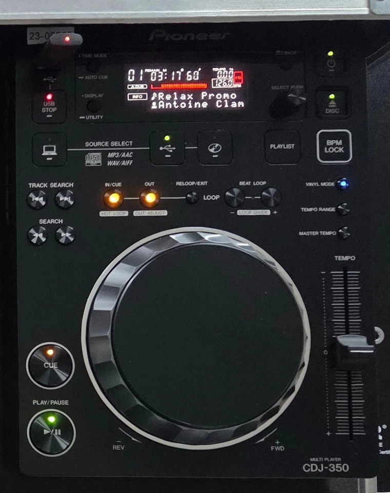 Pioneer CDJ 350 in Black + OVP - 2 Stück - Bild 4 von 4