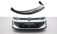 Front Ansatz V.2 FüR Volkswagen Passat B9 Frontspoiler Spoilerschwert Schwarz