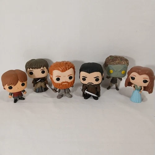 Funko Pop! Television Game of Thrones  Vinyl Figures lot of 6 loose